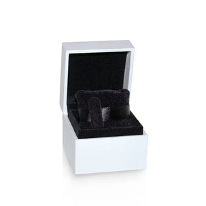 High Collection Jewelry Gift Ring Box with Charm Beads Logo Pattern