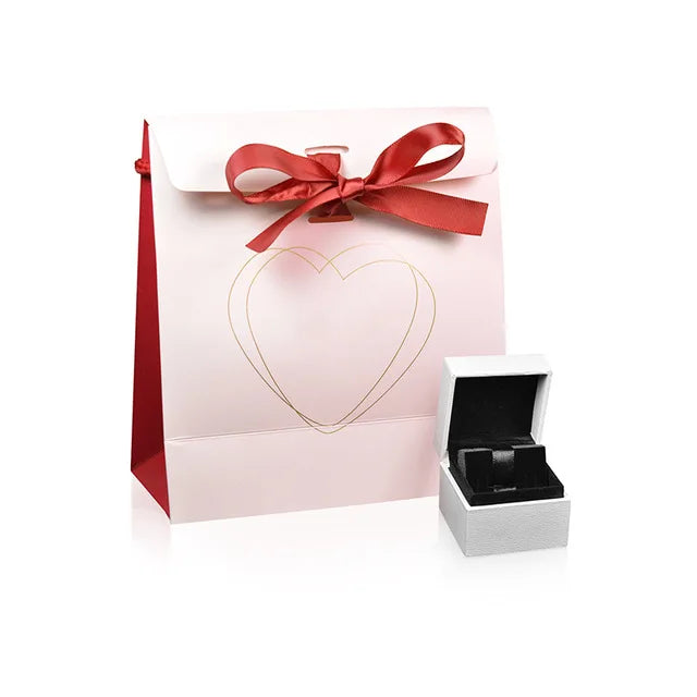 Red Charm Beads Set Box Jewelry High Collection Gift