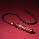 Cinnabar Pendant High Zijin Sand Tube Waterproof, Xiangyun Column Can Be Opened
