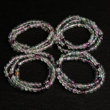 Fluorite Natural Stone Bracelet 6mm Buddha Lucky Women Bracelet