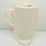 Freshwater Pearl Necklace For Women 7x9mm Real Pearl Jewelry Gift