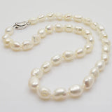 Freshwater Pearl Necklace For Women 7x9mm Real Pearl Jewelry Gift