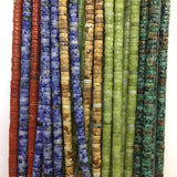 3*6MM Amazonite Heishi Stone Bead for Rosary Jewelry Making