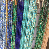 3*6MM Amazonite Heishi Stone Bead for Rosary Jewelry Making