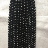 Undyed Jet AAAA Gagate Gagitite Amber Natural Stone Bead