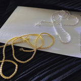 Italian S925 Sterling Silver Necklace for Women