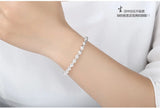 925 Silver Bracelet Women Wedding Party Jewelry