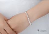 925 Silver Bracelet Women Wedding Party Jewelry