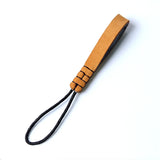 Leather Lanyard Car Keychain Pendant Cowhide Key Loop For Men Gift