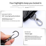 Leather Keychain Men Women Key Holder Organizer Pouch Cow Split Car Key Wallet