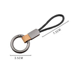 Leather Keychains Lanyard Keyring Car Key Holder Auto Keyring Accessories