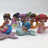 Magikis Mermaid Doll Change DIY Key Chain Bag Purse Pendant Kids