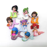 Magikis Mermaid Doll Change DIY Key Chain Bag Purse Pendant Kids