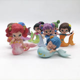 Magikis Mermaid Doll Change DIY Key Chain Bag Purse Pendant Kids