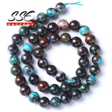 Peru Phoenix Turquoise Stone Beads 6mm 8mm 15''