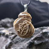 Adenium Obesum Desert Rose Stone Choker Necklace