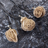 Adenium Obesum Desert Rose Stone Choker Necklace