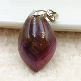 Natural Auralite 23 Purple Red Pendant 30x18x7mm