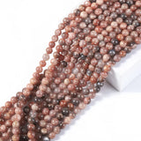 Sun Stone Beads DIY Bracelet Necklace Jewelry 6/8/10mm