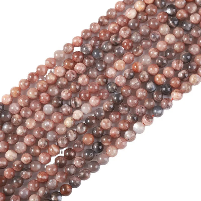 Sun Stone Beads DIY Bracelet Necklace Jewelry 6/8/10mm