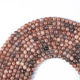 Sun Stone Beads DIY Bracelet Necklace Jewelry 6/8/10mm