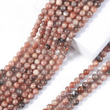Sun Stone Beads DIY Bracelet Necklace Jewelry 6/8/10mm