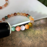 Natural Brazil Rutilated Quartz Bracelet Women's Gemstone Jewelry