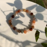 Natural Brazil Rutilated Quartz Bracelet Women's Gemstone Jewelry