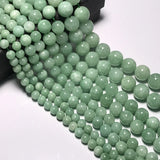Natural Burma Jades Stone Beads 6-12MM Round Loose Jadeite Beads