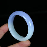 Natural Jade Bangle Bracelet Chinese Jewelry Jadeite Carved Charm