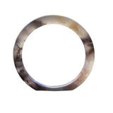 Natural Jade Round Bangle Bracelet Chinese Jadeite Carved Jewelry