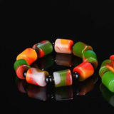 Natural Jade Beads Bangle Bracelet Charm Jewelry for Women