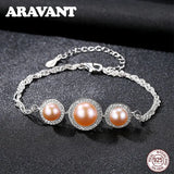 Natural Freshwater Round Pearl Bracelets - Pearl Jewelry Women Bracelet Pearls