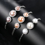 Natural Freshwater Round Pearl Bracelets - Pearl Jewelry Women Bracelet Pearls