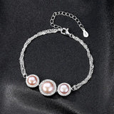 Natural Freshwater Round Pearl Bracelets - Pearl Jewelry Women Bracelet Pearls