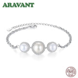 Natural Freshwater Round Pearl Bracelets - Pearl Jewelry Women Bracelet Pearls