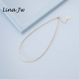 Freshwater Pearl Necklace with Flower Pendant for Women