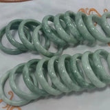 Natural Green Jade Bangle Bracelet Charm Jewellery Accessory