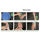 Green Jade Bangle Bracelet Hand-Carved Amulet