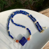 Natural LAPIS Pendant Necklace Gemstone Women Healing AAAAA High Jewelry