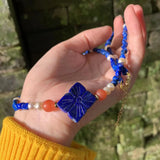 Natural LAPIS Pendant Necklace Gemstone Women Healing AAAAA High Jewelry