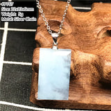 Aquamarine Pendant Jewelry Silver Gemstone AAAAA