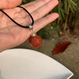 Natural Old Agate Pendant Necklace Gemstone Women Healing AAAAA High Jewelry