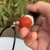 Natural Old Agate Pendant Necklace Gemstone Women Healing AAAAA High Jewelry