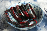 Peach Blossom Jade Bangle Plum Flower Bangles Women Jade Jewelry