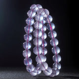 Pink Rose Quartz Round Beads Bracelet 10mm