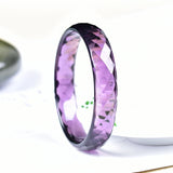 Purple Amethyst Quartz Women Bangle Bracelet 62mm AAAAAA