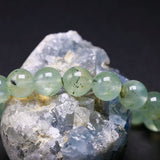 Natural Grape Stone Elastic Bracelet 6 mm 8 mm 10mm