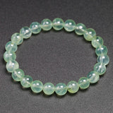 Natural Grape Stone Elastic Bracelet 6 mm 8 mm 10mm