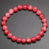 Rhodonite Round Beads For Quartz Rhodochrosite Bracelet